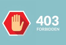 خطای 403 forbidden در وردپرس
